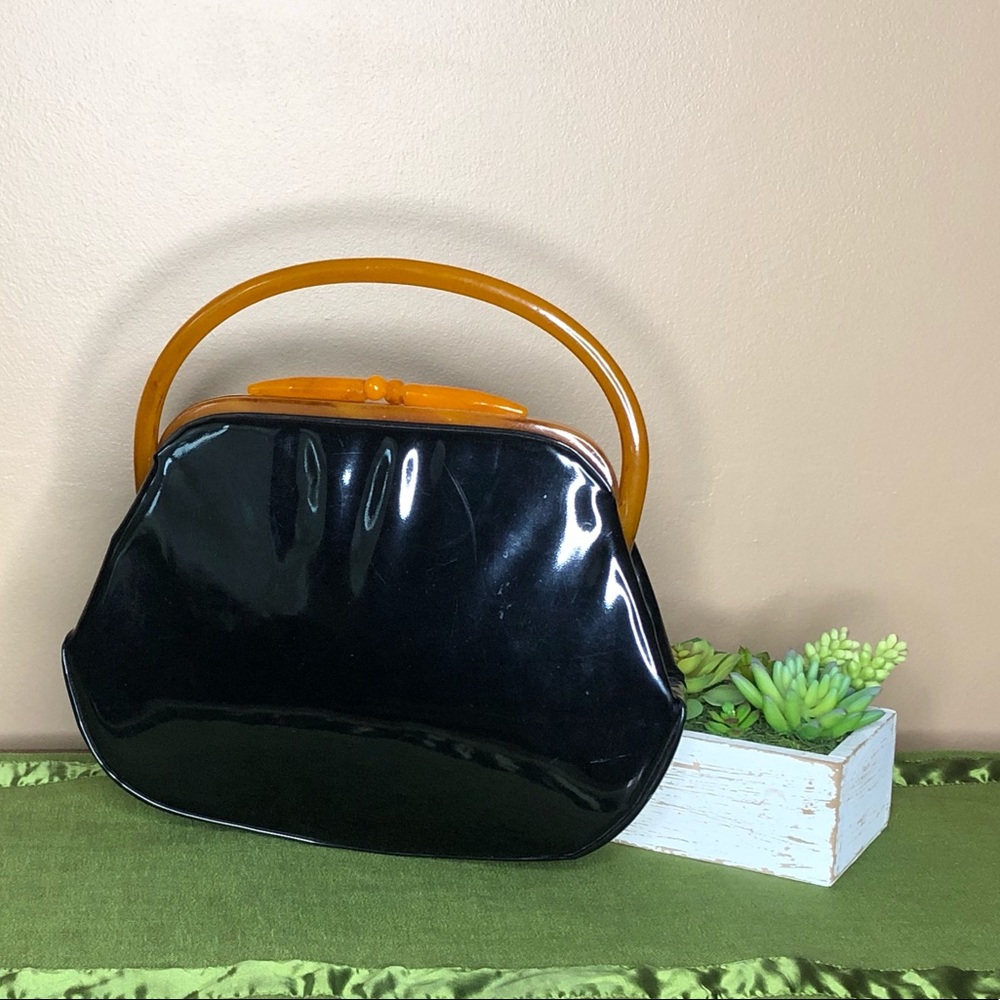 Vintage “Kelly Style” Lewis Company Bakelite Purse